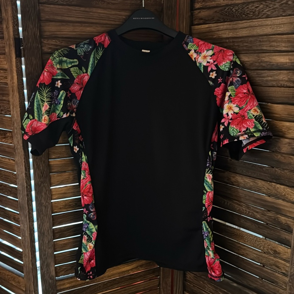 Tropical rash guard L